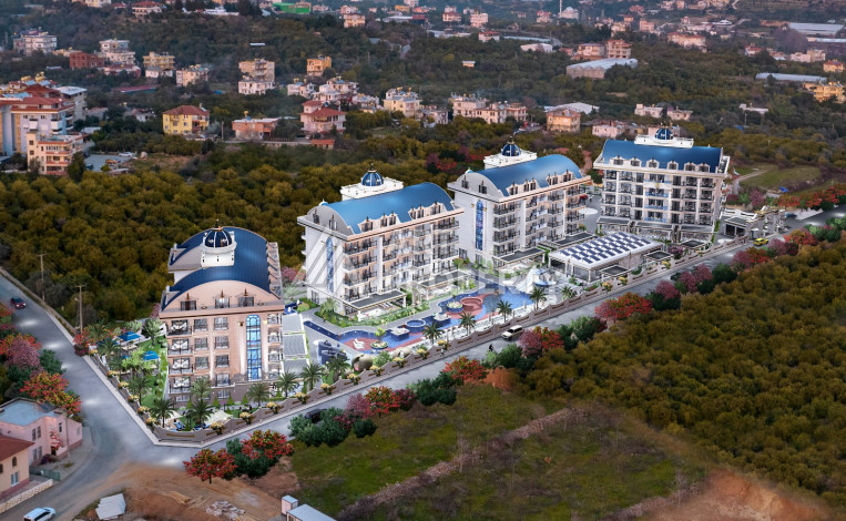 Новый шикарный проект с развитой инфраструктурой в районе Оба - Ракурс 7