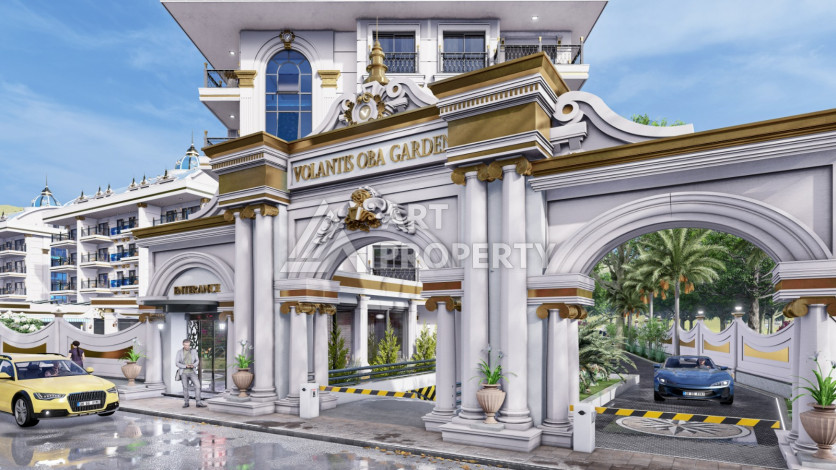 Новый шикарный проект с развитой инфраструктурой в районе Оба - Ракурс 9