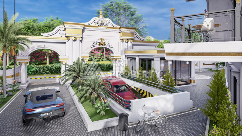 Новый шикарный проект с развитой инфраструктурой в районе Оба - Ракурс 10