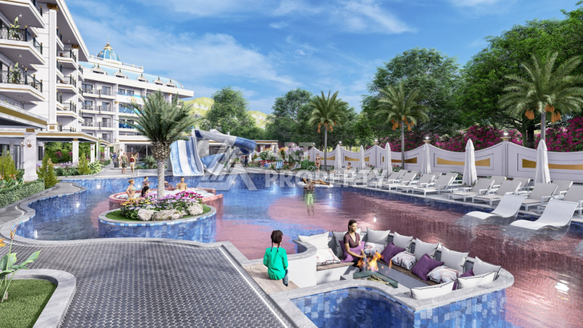 Новый шикарный проект с развитой инфраструктурой в районе Оба - Ракурс 18