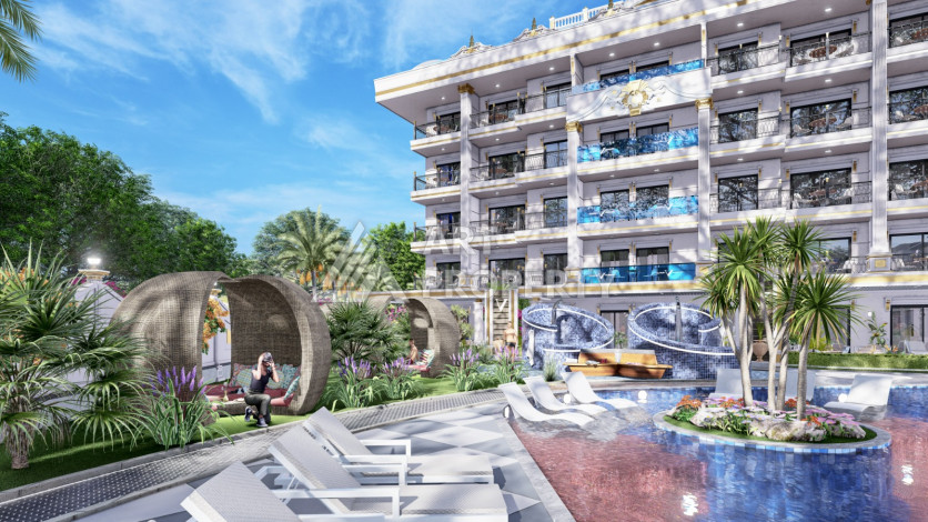 Новый шикарный проект с развитой инфраструктурой в районе Оба - Ракурс 19