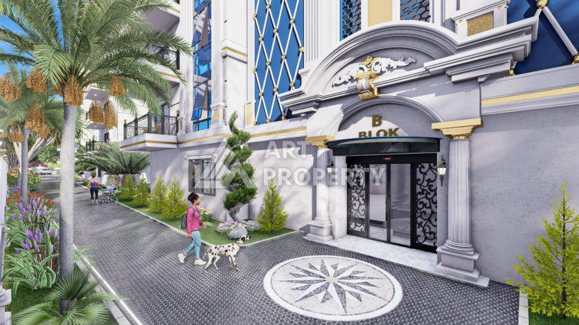 Новый шикарный проект с развитой инфраструктурой в районе Оба - Ракурс 20