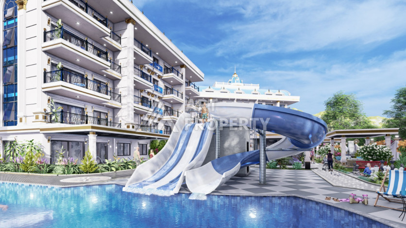 Новый шикарный проект с развитой инфраструктурой в районе Оба - Ракурс 22