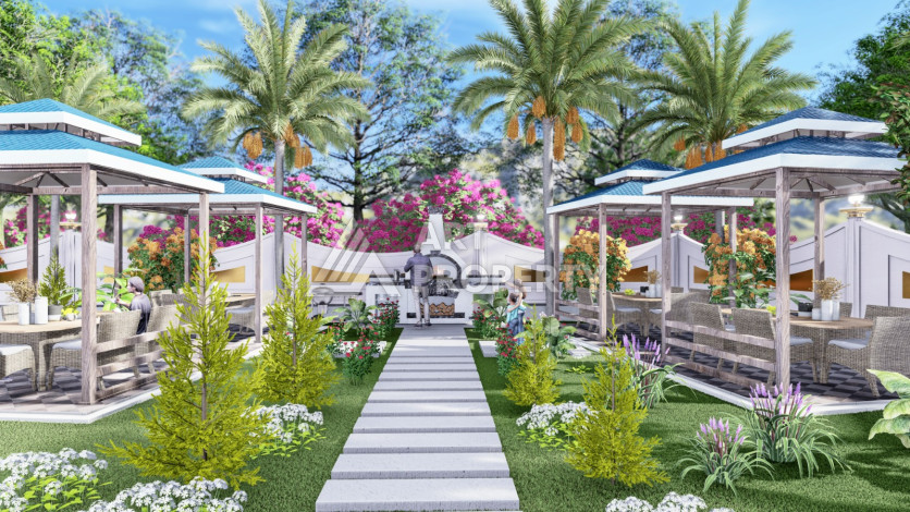 Новый шикарный проект с развитой инфраструктурой в районе Оба - Ракурс 23