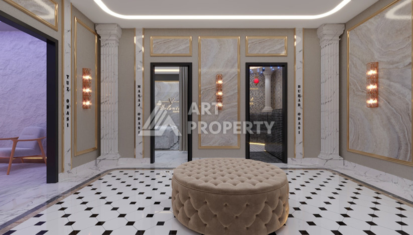 Новый шикарный проект с развитой инфраструктурой в районе Оба - Ракурс 28