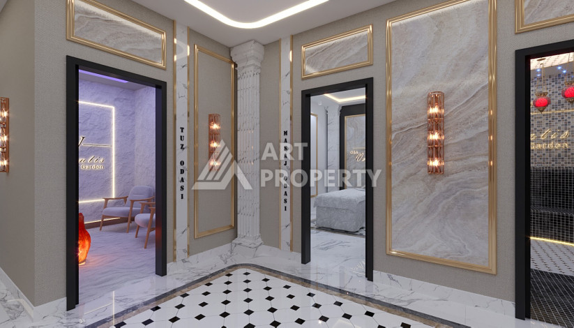 Новый шикарный проект с развитой инфраструктурой в районе Оба - Ракурс 29