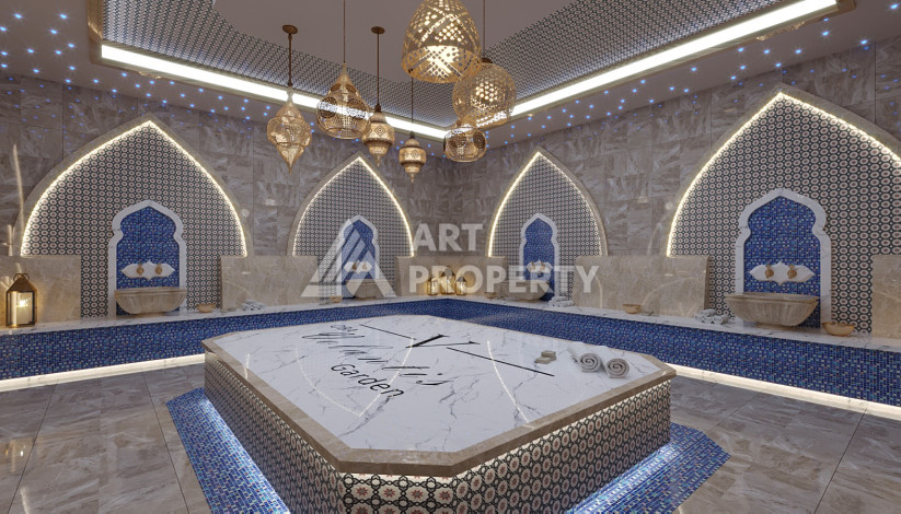 Новый шикарный проект с развитой инфраструктурой в районе Оба - Ракурс 39