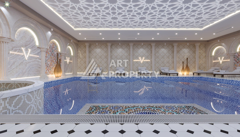 Новый шикарный проект с развитой инфраструктурой в районе Оба - Ракурс 40