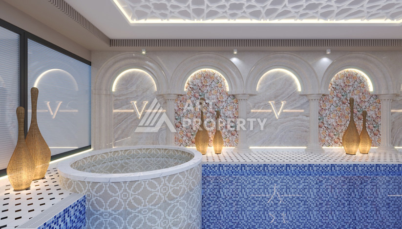 Новый шикарный проект с развитой инфраструктурой в районе Оба - Ракурс 42