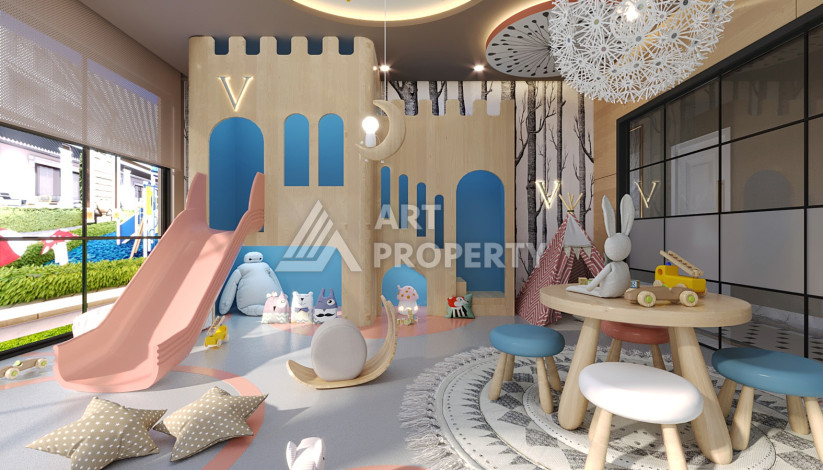 Новый шикарный проект с развитой инфраструктурой в районе Оба - Ракурс 44