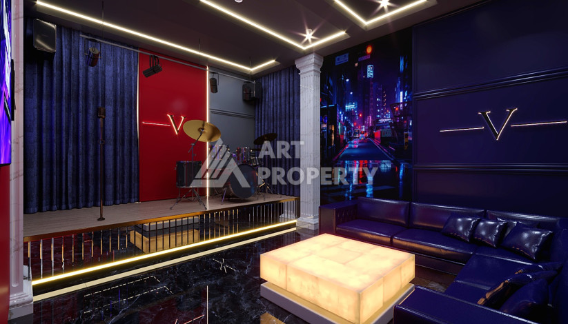 Новый шикарный проект с развитой инфраструктурой в районе Оба - Ракурс 46