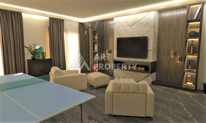 Новый проект в районе Оба на этапе строительства - Ракурс 22