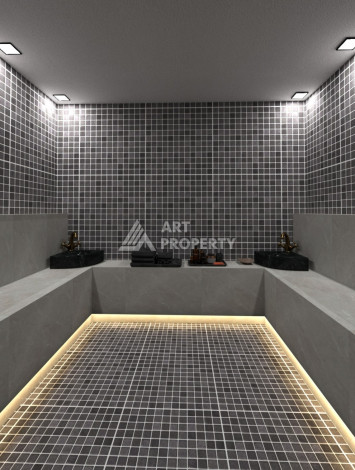 Новый проект в районе Оба на этапе строительства - Ракурс 25