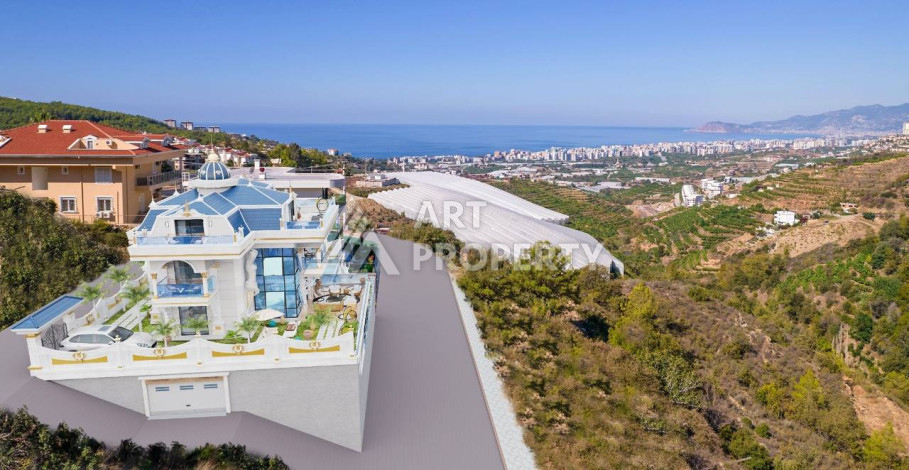 Шикарная вилла 5+1 подходит под получение гражданства - Ракурс 4