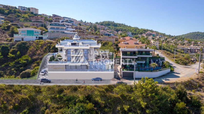 Шикарная вилла 5+1 подходит под получение гражданства - Ракурс 5