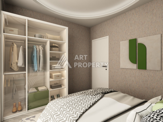 Комплекс вилл в экологически чистом районе Каргыджак среди гор и банановых плантаций. - Ракурс 15