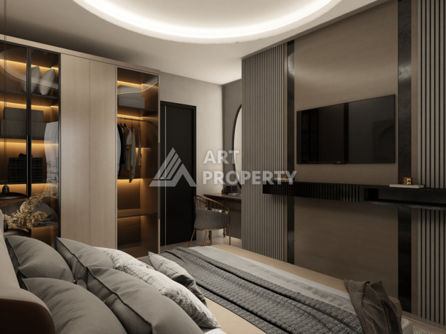 Комплекс вилл в экологически чистом районе Каргыджак среди гор и банановых плантаций. - Ракурс 16