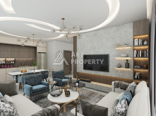 Комплекс вилл в экологически чистом районе Каргыджак среди гор и банановых плантаций. - Ракурс 17