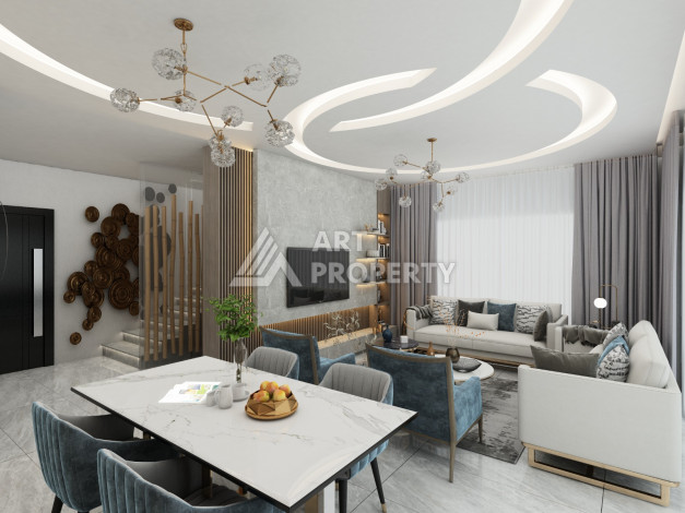 Комплекс вилл в экологически чистом районе Каргыджак среди гор и банановых плантаций. - Ракурс 20