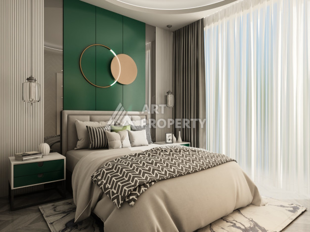 Комплекс вилл в экологически чистом районе Каргыджак среди гор и банановых плантаций. - Ракурс 21