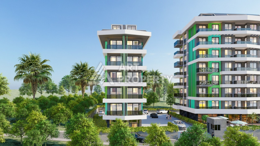 Пентхаус 2+1 по выгодной цене в новом инвестиционном проекте в районе Авсаллар - Ракурс 4