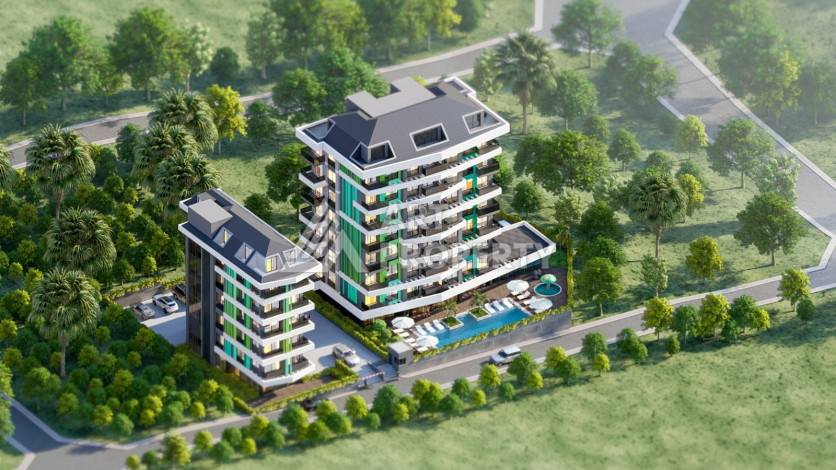 Пентхаус 2+1 по выгодной цене в новом инвестиционном проекте в районе Авсаллар - Ракурс 7