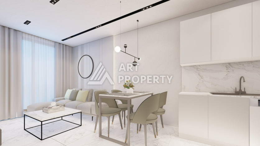 Пентхаус 2+1 по выгодной цене в новом инвестиционном проекте в районе Авсаллар - Ракурс 11