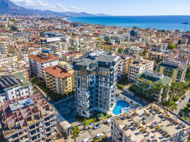 Двухкомнатная квартира в 450 м. от знаменитого пляжа Кейкубат в Алании, 55 м2. - Ракурс 22