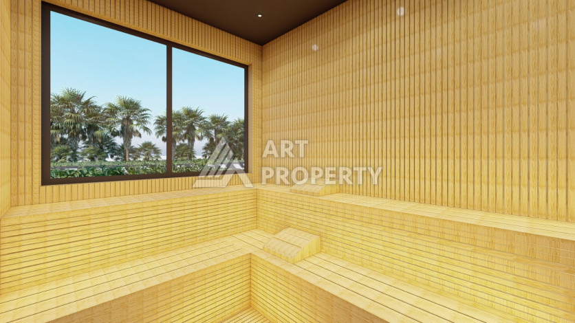 Пентхаус 2+1 по выгодной цене в новом инвестиционном проекте в районе Авсаллар - Ракурс 19