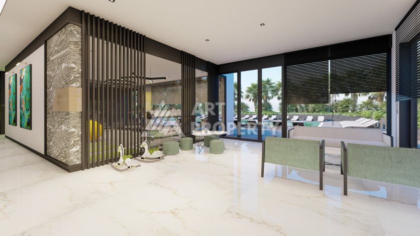 Пентхаус 2+1 по выгодной цене в новом инвестиционном проекте в районе Авсаллар - Ракурс 24