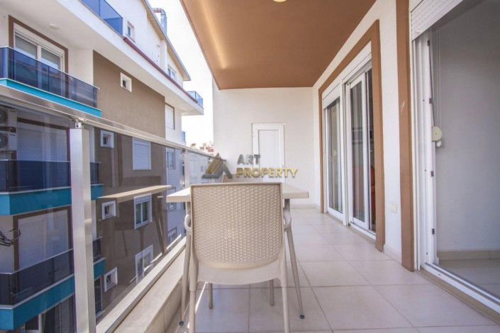 Двухкомнатная квартира в 150 метрах от знаменитого пляжа Клеопатра в Алании, 55 м2. - Ракурс 4