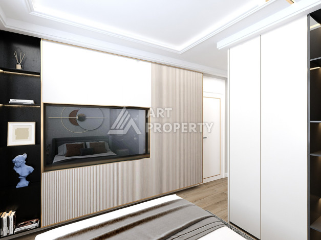 Прекрасный проект на этапе строительства в районе Демирташ - Ракурс 14