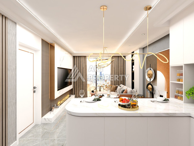 Прекрасный проект на этапе строительства в районе Демирташ - Ракурс 20