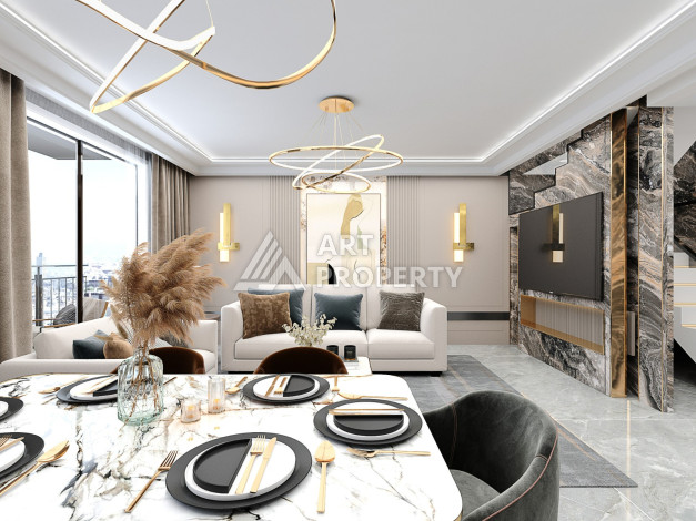 Прекрасный проект на этапе строительства в районе Демирташ - Ракурс 25