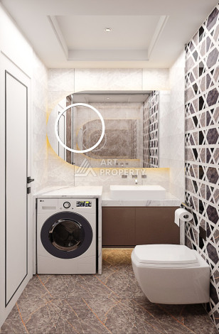 Прекрасный проект на этапе строительства в районе Демирташ - Ракурс 30