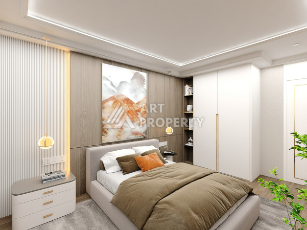 Прекрасный проект на этапе строительства в районе Демирташ - Ракурс 32