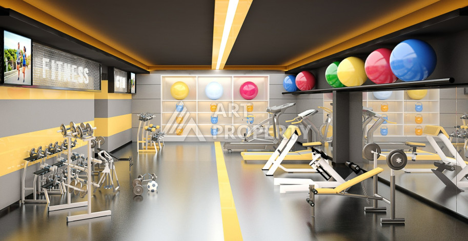 Прекрасный проект на этапе строительства в районе Демирташ - Ракурс 34