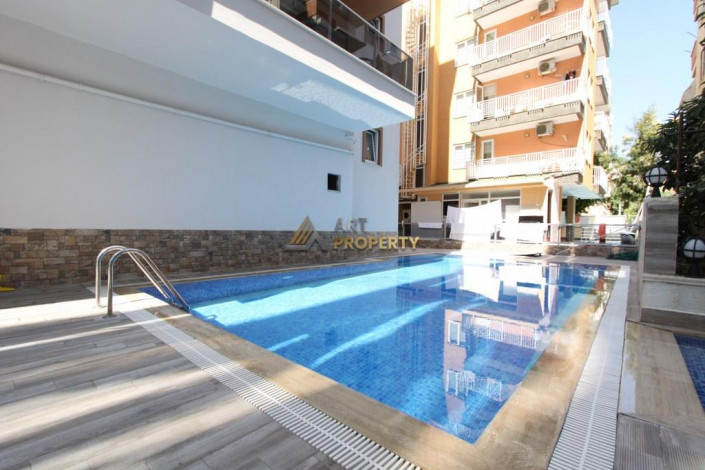 Двухкомнатная квартира в 150 метрах от знаменитого пляжа Клеопатра в Алании, 55 м2. - Ракурс 9