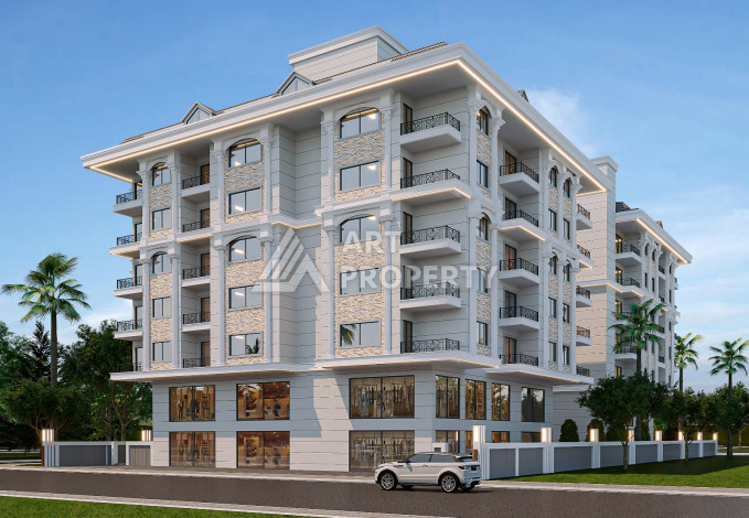 Новый инвестиционный проект в лучшем районе Аланьи, Махмутлар - Ракурс 2