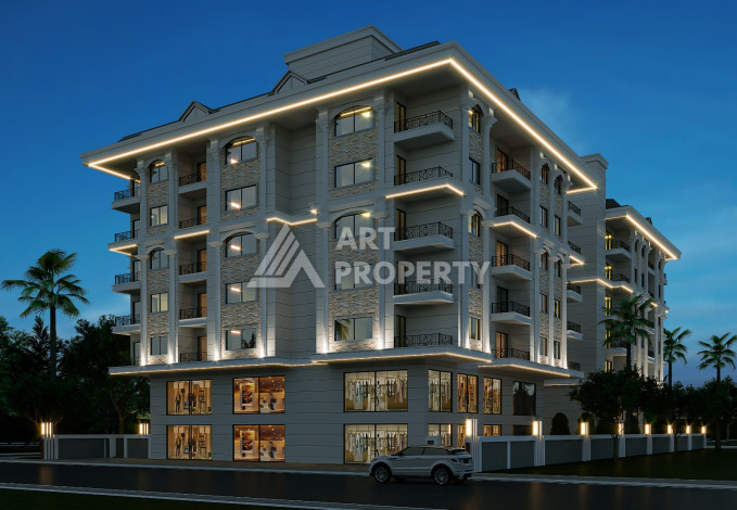 Новый инвестиционный проект в лучшем районе Аланьи, Махмутлар - Ракурс 4