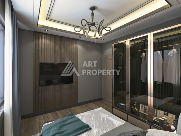 Новый инвестиционный проект в лучшем районе Аланьи, Махмутлар - Ракурс 11