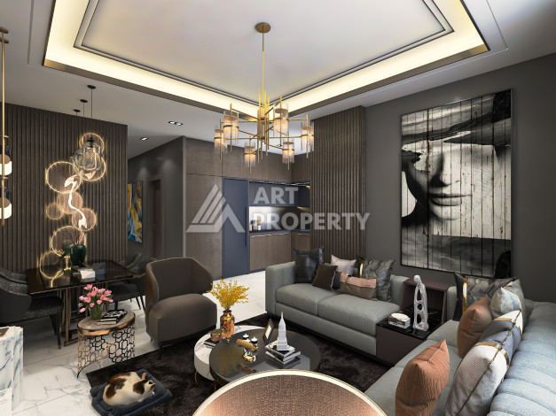 Новый инвестиционный проект в лучшем районе Аланьи, Махмутлар - Ракурс 14