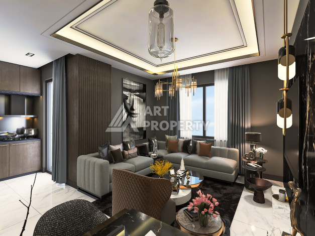 Новый инвестиционный проект в лучшем районе Аланьи, Махмутлар - Ракурс 15