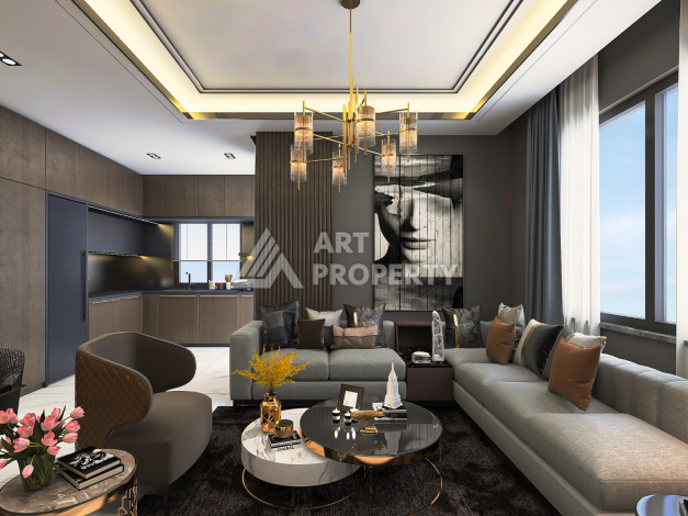 Новый инвестиционный проект в лучшем районе Аланьи, Махмутлар - Ракурс 16