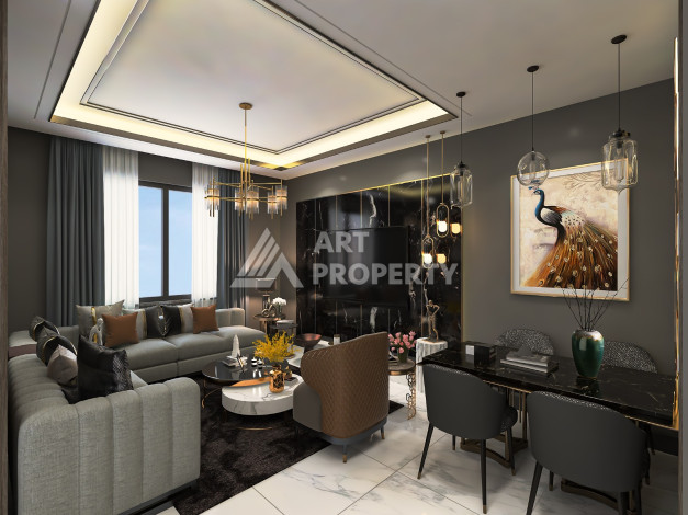 Новый инвестиционный проект в лучшем районе Аланьи, Махмутлар - Ракурс 17