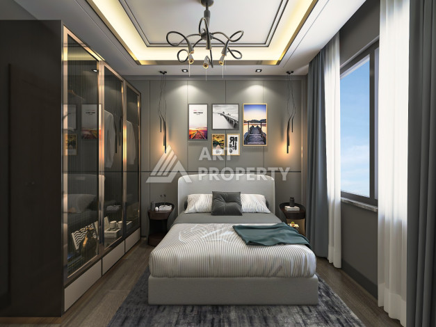 Новый инвестиционный проект в лучшем районе Аланьи, Махмутлар - Ракурс 18