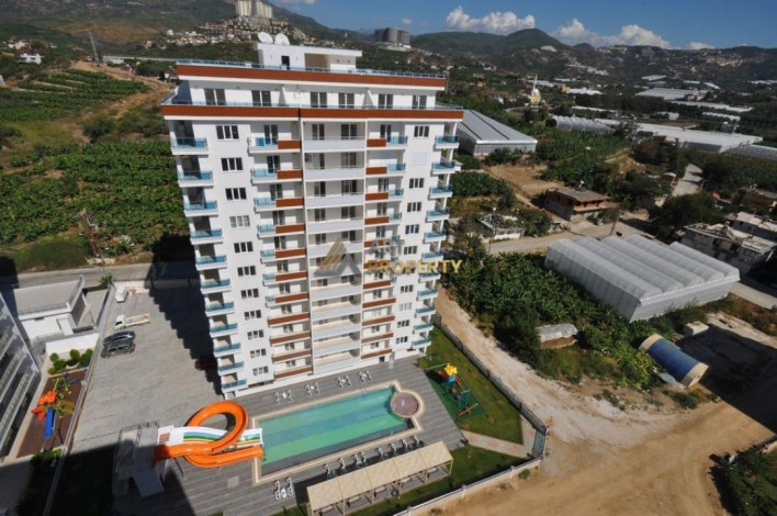 Двухкомнатная квартира в окружении банановых плантаций в районе Махмутлар, Алания, 70 м2 - Ракурс 10