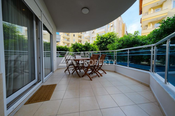 Квартира 2+1 на первой береговой линии в центре Алании - Ракурс 16