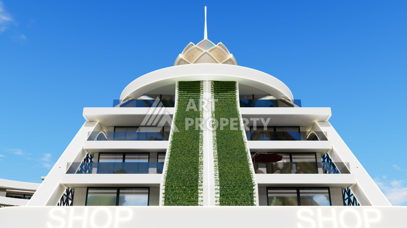 Проект Бизнес Центра в районе Оба - Ракурс 3