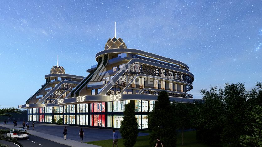 Проект Бизнес Центра в районе Оба - Ракурс 9